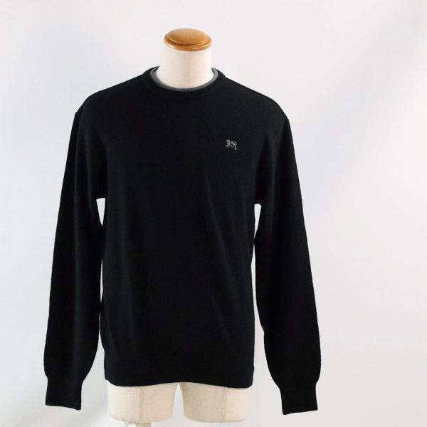 新作グッ 60代 50代 40代 1点物 ニット Kn セーター1150 5005 46 48サイズ バラシ Aw 街の洋服屋フタバ 新品 ギフト プレゼント 60代 50代 40代 ブラック 正規品 ニット セーター サイズ 48サイズ