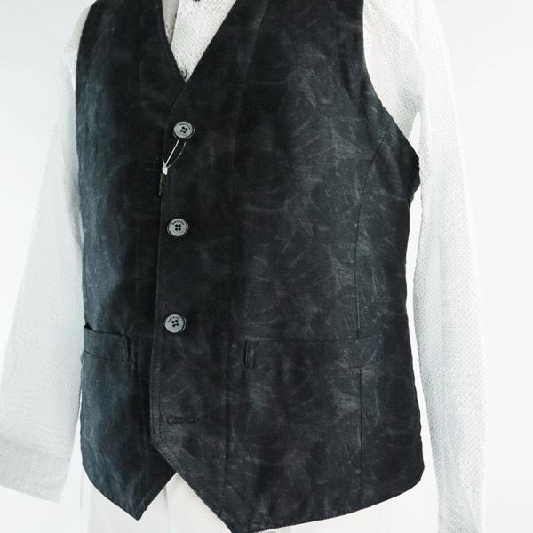 バラシ 48サイズ ジレ 7250-9072-20 40代 50代 60代 ベスト 1点物 新品 