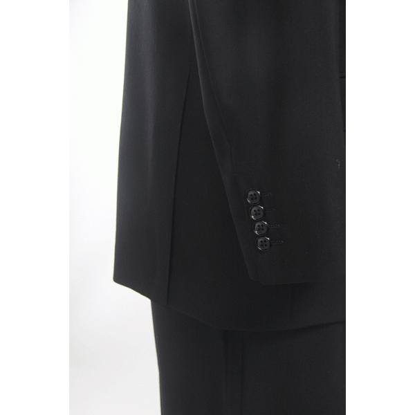 礼服 スーツ ロンナー  BE6号サイズ  8011ブラック  suit メンズ 結婚式 お通夜 葬儀  ロンナー 半沢直樹 suitの画像