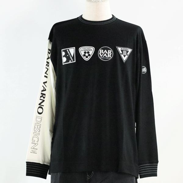 バーニヴァーノ 長袖Tシャツ BAW-MTN4860 ロンt メンズ カジュアル 