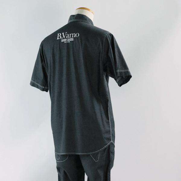 半袖シャツ上下セット バーニヴァーノ Mサイズ BSS-KSH4004-9 40代 50代 60代 1点物 メンズ ズボン 春 夏 セットアップ SET UP 上下 半袖シャツ上下セット バーニヴァーノ Mサイズ BSS KSH4004 40代 50代 60代 1点物 メンズ ズボン セットアップ SET UP 上下