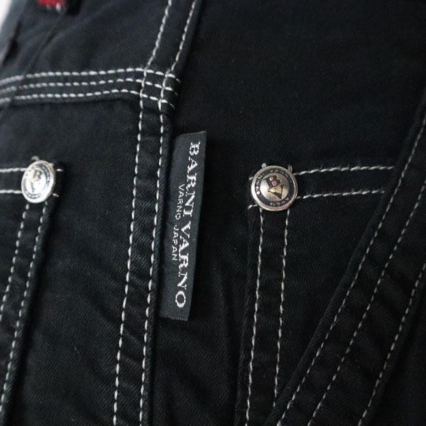 バーニヴァーノ 2タック デニムパンツ bss-ojs5278刺繍 プレゼント