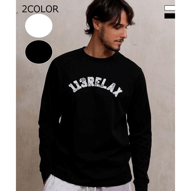 1PIU1UGUALE3 RELAX ウノピゥウノウグァーレトレ 1piu1uguale3 長袖 T