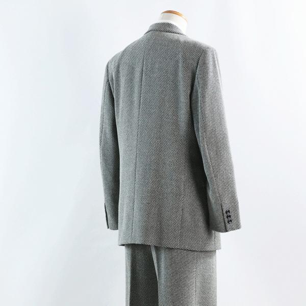 最終処分 街の洋服屋フタバ スーツ ヴィンチェレ 48サイズ V1-1552 グレー Sui １点物 秋冬物 LOS_2
