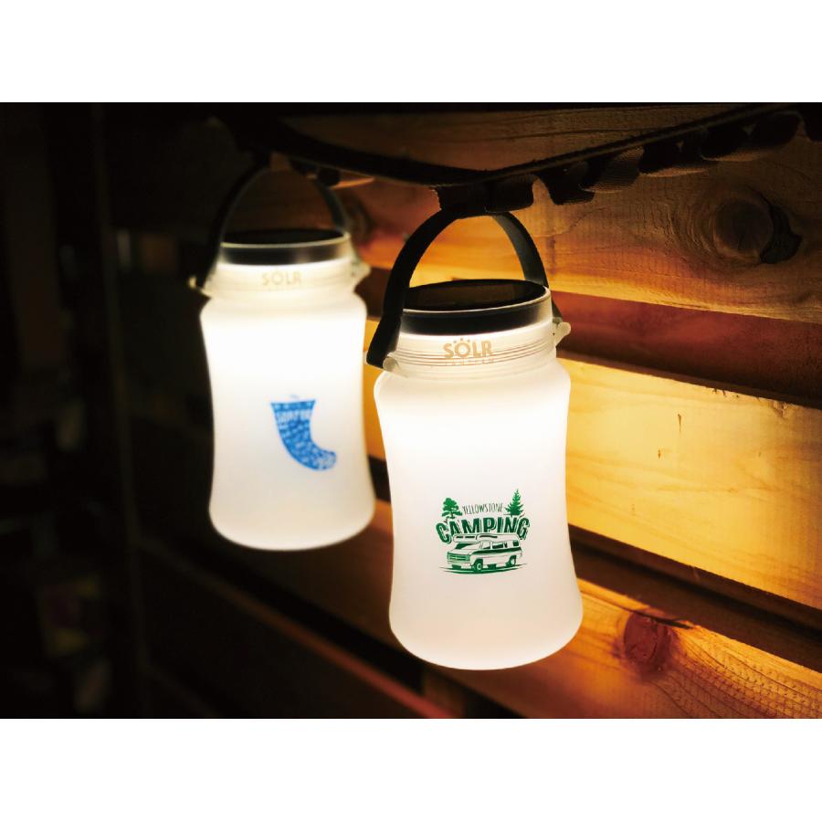 フローティング ソーラーランタン SOLR LANTERN Warm White CAMPING ホワイト |  | 01