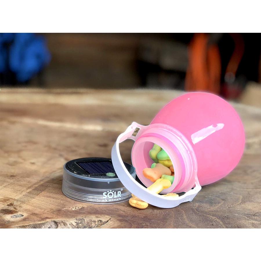 フローティング ソーラーランタン SOLR LANTERN miniPOD HAPPY LIFE ピンク |  | 02