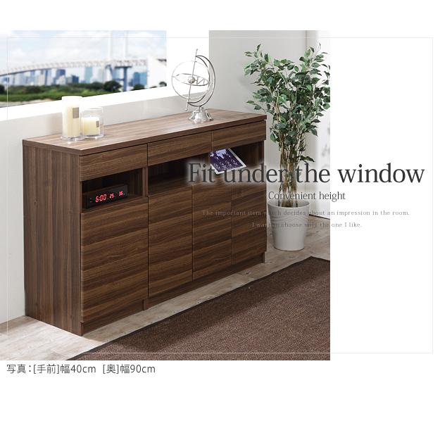 キャビネット 北欧 チェスト 幅60cm 木製 電話台 プリンター台 チェスト ウォールナット リビング収納 おしゃれ チェスト