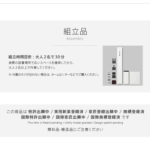 掃除機スタンド 壁寄せ ダイソン専用クリーナースタンド+ルンバ設置機能付き  ウォール クリーナースタンド本体+専用棚板セット｜f-space｜12