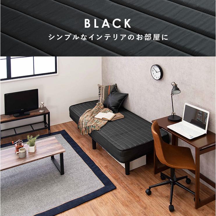 ベッド 脚付きマットレス セミシングル マットレス ベッドフレーム