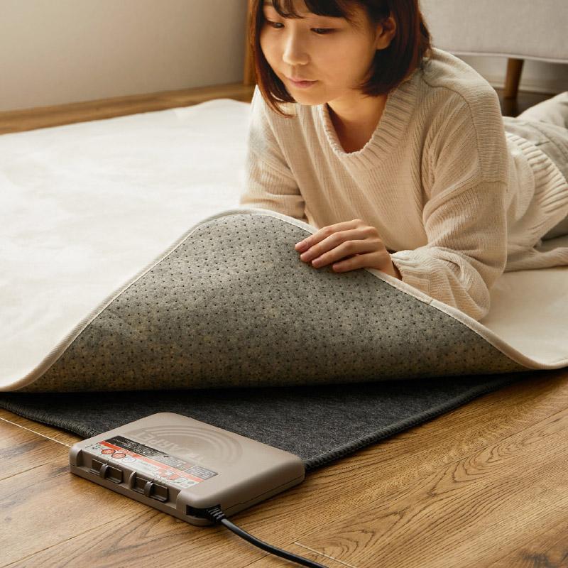 ワタナベ工業 日本製 ホットカーペット ミニ 1畳 本体 ノーマルタイプ