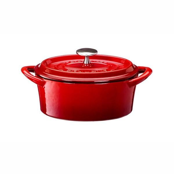 ブランド登録なし - ボン・ボネール ココットオーバル14珊 赤いこと  【× 8個】 食器、グラス、カトラリー-皿-キッチン、日用品、文具