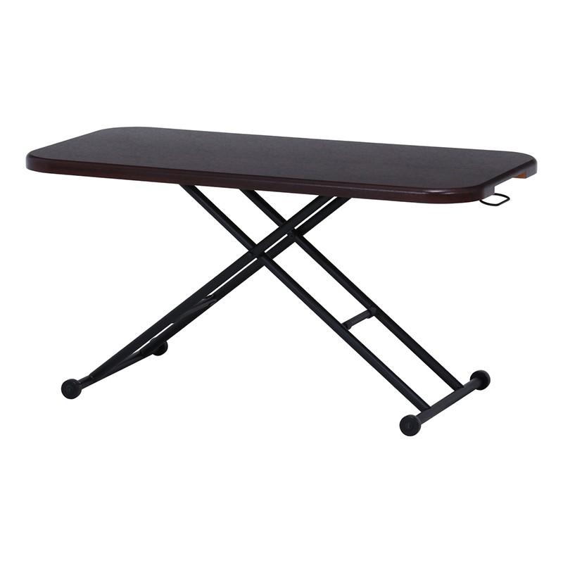 昇降テーブル 幅120cm ガス圧昇降テーブル ダイニングテーブル フリーテーブル ガス昇降式テーブル ローテーブル センターテーブル ソファテーブル