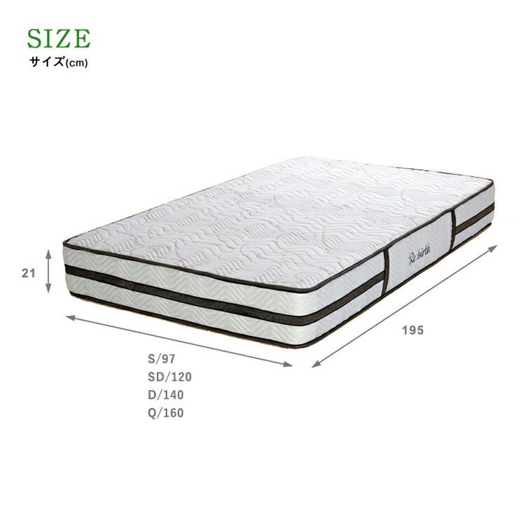 Excellent Complete【エクセレント/コンプリート】ポケットコイルマットレス ベッドマット ダブル 