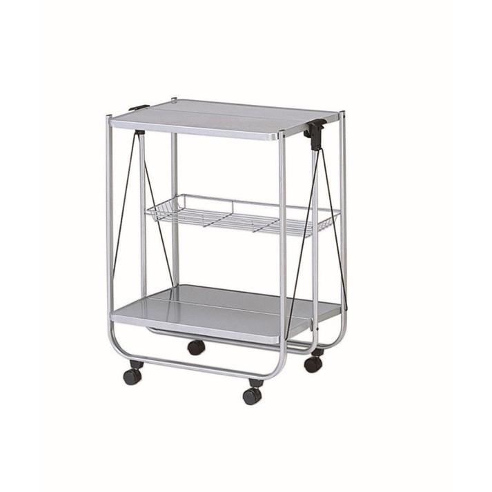 全日本送料無料 キッチンワゴン スチール製 折り畳み可能 キャスター付き スリムワゴン カウンターワゴン レンジワゴン 作業台 キッチン収納 キャスター 炊飯器 ポイント10倍 Liberale Demokraten Org