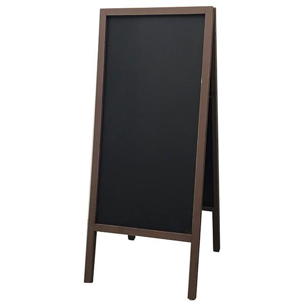 A型サインボード ブラウン チョークボード アパレル 飲食店向け 看板 黒板 カフェ 飲食店 インテリア メニューボード 立て看板