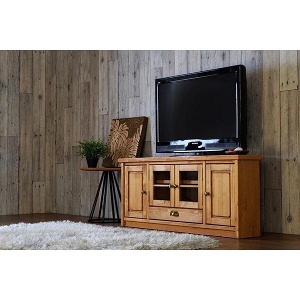 完成品 テレビ台 幅110cm ライトブラウン パイン無垢材 Tvボード テレビボード コーナー 木製 引き出し 収納 おしゃれ 北欧 Www Workplace No
