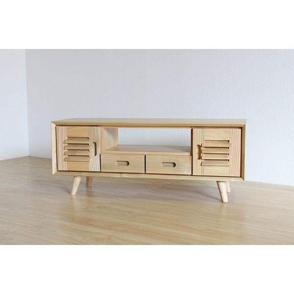 オリジナル おしゃれ 北欧 ウォールナット ナチュラル 木目 木製 テレビボード リビングボード ローボード 無垢材 テレビ台 幅107cm Tvボード ミッドセンチュリー モダン テレビ台 キャビネット Vhproduction Com