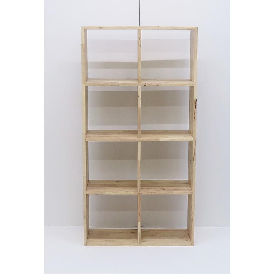 2×4シェルフ 木製 天然木 飾り棚 リビングラック キッチン サニタリーラック マガジンラック 本棚 収納棚 ラック おしゃれ シンプル