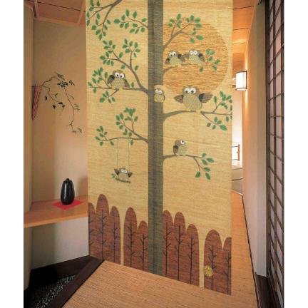 防炎加工 のれん 金運七福ろう 和のれん 暖簾 目隠し カーテン 間仕切り おしゃれ 150cm 和室 洋室 玄関 廊下 Sp 040 Furniture Store 通販 Yahoo ショッピング