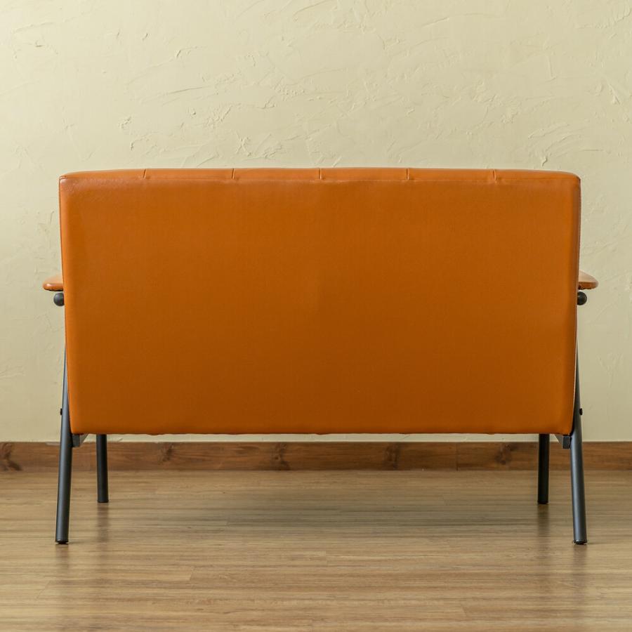 ソファー 合皮 PVCレザー二人掛け Elma 肘掛け付き 二人用 2人がけ チェア フロアソファ フロアチェア リビングチェアー ダイニングチェアー 肘付き spskb6431106