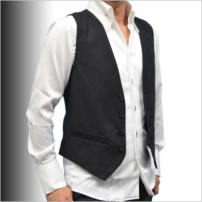 ジレ ベスト メンズジレ 黒ブラック 重ね着レイヤードスタイルにオススメ お兄系 ホスト系 サロン系 ブランド おしゃれ Ev51 553b Fts メンズファッション ちょいワル おしゃれ 通販 Yahoo ショッピング