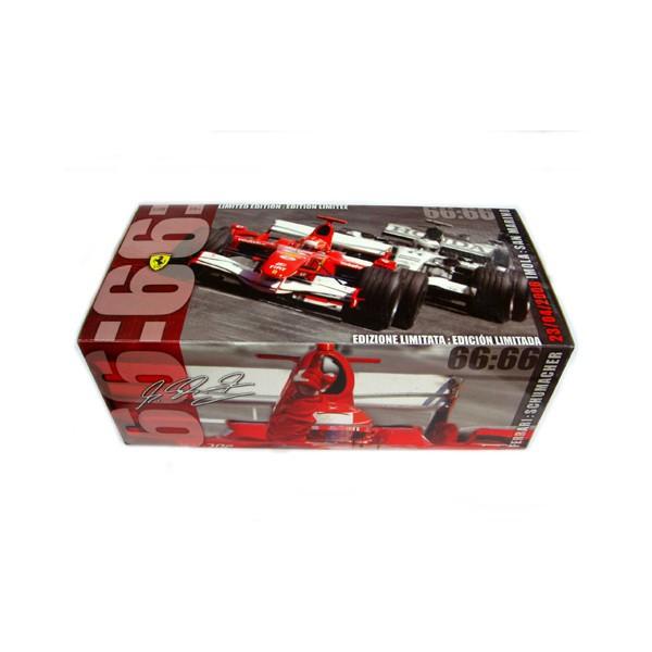 マテル 1/18 M．シューマッハ フェラーリ 248F1 “06サンマリノGP MS