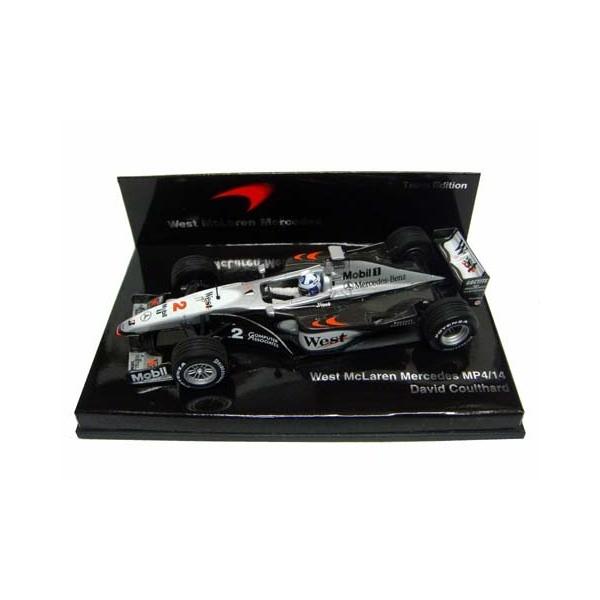 PMA 1/43 Ｄ．クルサード マクラーレン・メルセデス MP4/14 チーム・エディション 1999