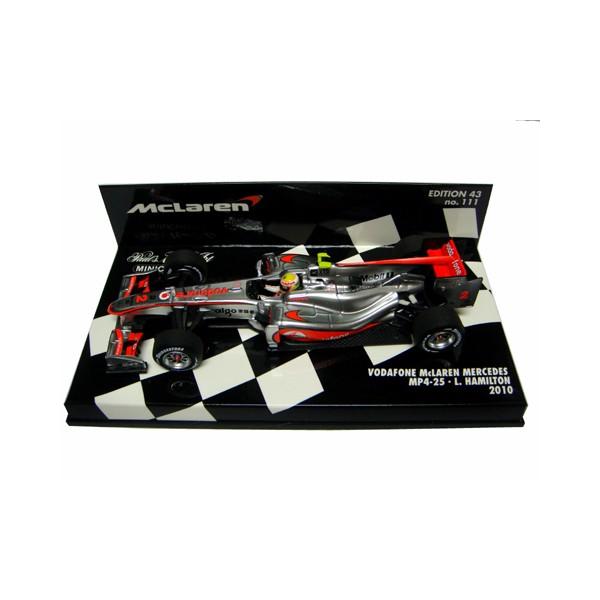 L・ハミルトン マクラーレン メルセデス ショーカー モデルカー PMA 1/43 L．ハミルトン マクラーレン・メルセデス MP4/25 2010