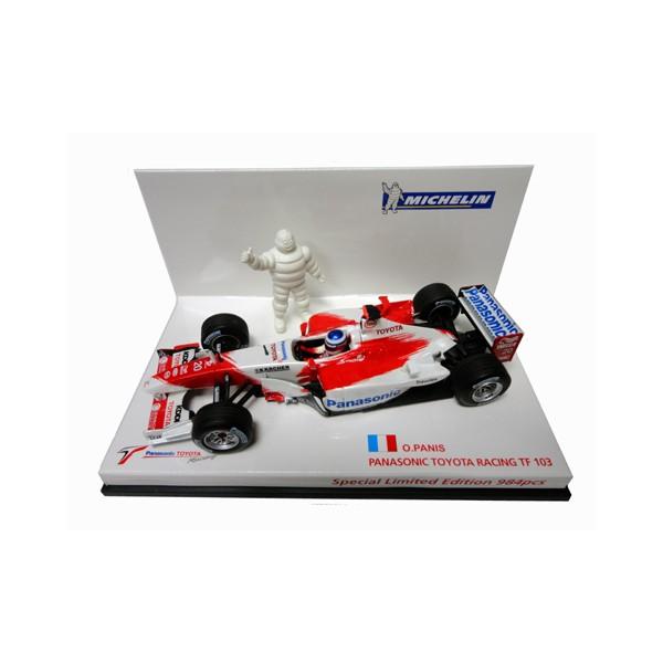 PMA 1/43 O．パニス トヨタ TF103 ミシュラン別注品 限定品 2003