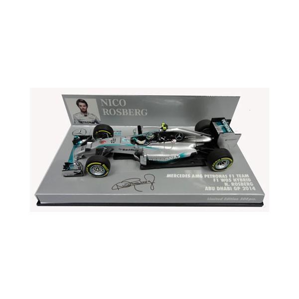 PMA 1/43 N．ロズベルグ メルセデスＡＭＧ アブダビGP 2014 海外並行品