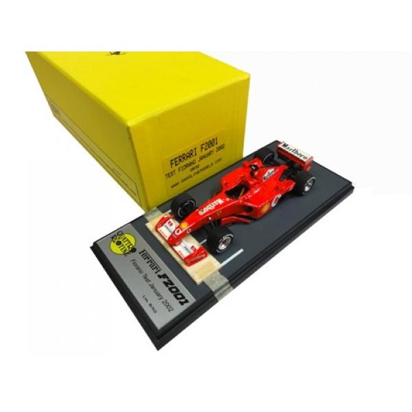 BBR 1/43 Ｍ・シューマッハー　F2001 フィオラノ テスト 2002