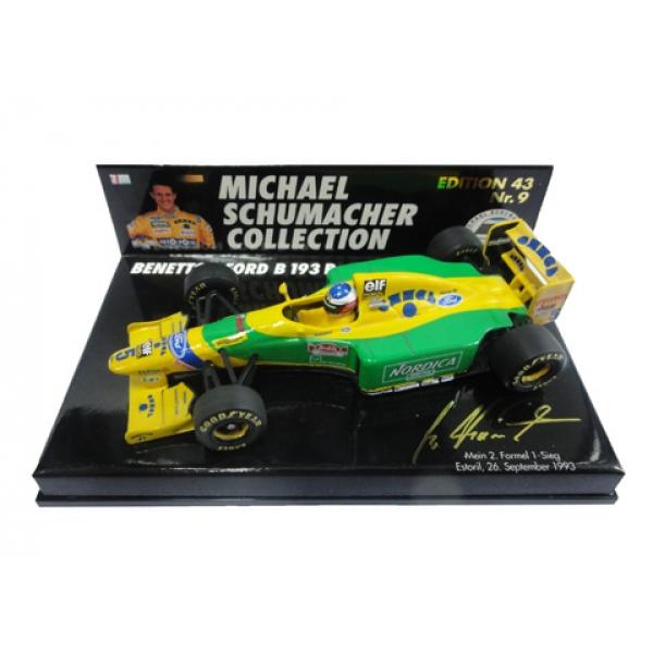 PMA 1/43 M．シューマッハ ベネトン・フォード B193B “オンボード