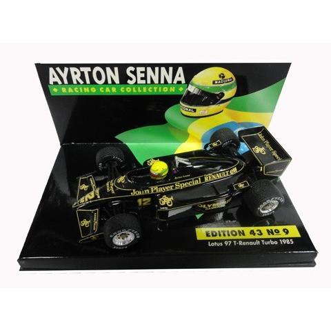 PMA 1/43 A．セナ ロータス・ルノー 97T セナコレクション 1985 No9