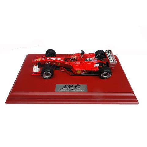 マテル 1/18 M．シューマッハ フェラーリ F2000 直筆サイン入 2000