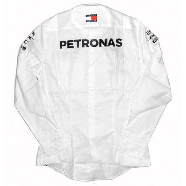 メルセデスAMG・ペトロナス・アディダス F1 2026 チーム ロングスリーブ ドライバー Tシャツ - ホワイト 2019 メルセデスＡＭＧ チーム支給品 ロングスリーブ エンジニアピットシャツ サイズＭ 新品