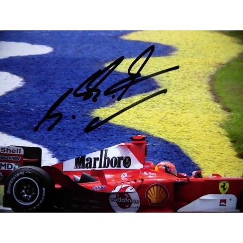 2004 M．シューマッハ スクーデリア・フェラーリ F2004 直筆