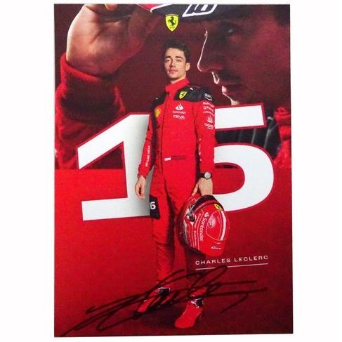 2023 C.ルクレール スクーデリア・フェラーリ 直筆サイン入 2023 C.ルクレール スクーデリア・フェラーリ 直筆サイン入