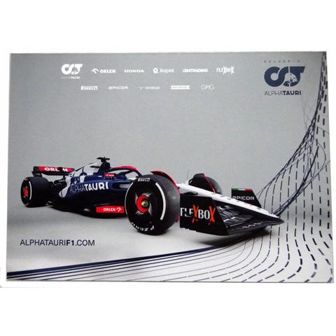 2023 角田裕毅 アルファタウリ 直筆サイン入 ドライバーズカード 2023 角田裕毅 アルファタウリ 直筆サイン入 ドライバーズカード