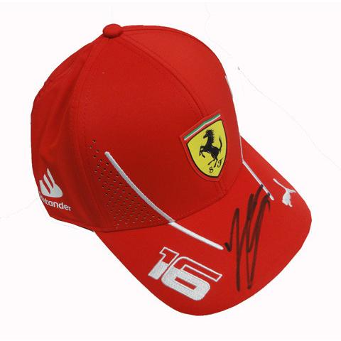 2024 C．ルクレール スクーデリア・フェラーリ 直筆サイン入