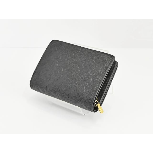 中古 質屋 ルイヴィトン モノグラム・アンプラント ポルトフォイユ・クレア M80151 ノワール | LOUIS VUITTON