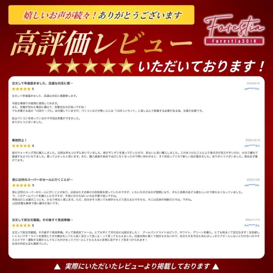 ランニング アームバンド ライト 夜間 光る 充電式 USB LED 腕 反射材 ウォーキング ジョギング ポイント利用 爆買 |  | 11