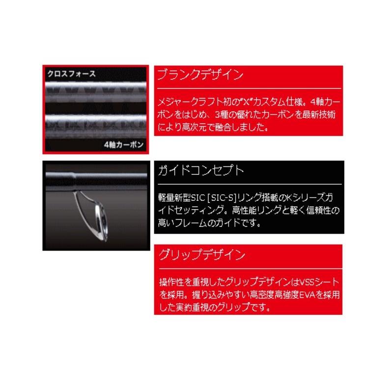 トリプルクロス メジャークラフト トリプルクロスTCX-802MH/S : つり具 