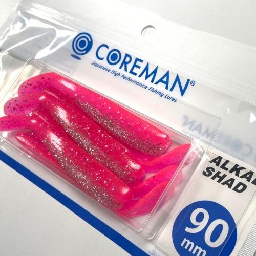 COREMAN デカカリシャッド 3.5インチ　アルカリシャッド 90mm COREMAN（コアマン） アルカリシャッド 90mm カラー各種 : つり具山陽