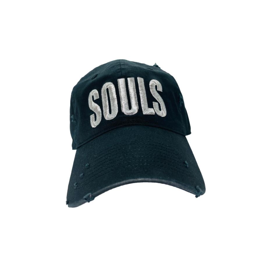 新品未開封ソルソルソウルブラックキャップ SOULS（ソウルズ） ヴィンテージキャップ ブラック : つり具山陽 Yahoo