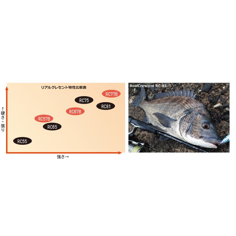 Ripple Fisher リップルフィッシャー リアルクレセント RC-75 Ripple Fisher リップルフィッシャー リアルクレセント RC-75
