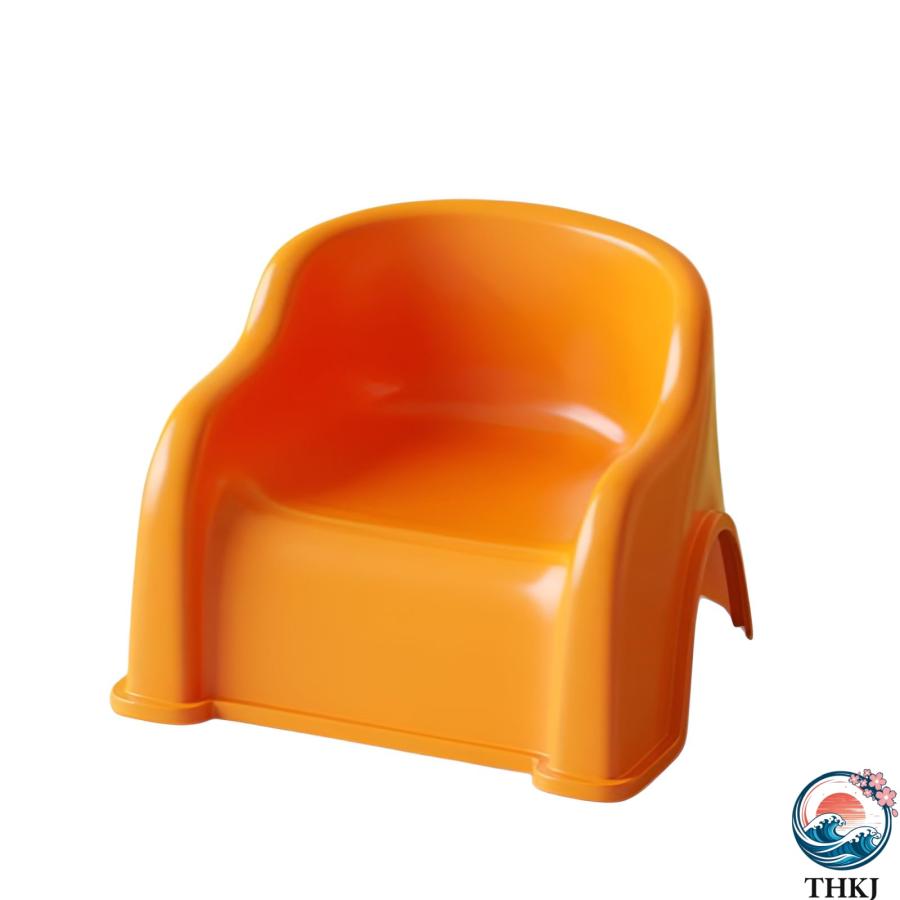 POLYWOOD バスチェア プラスチック オレンジ Grant Traditional Plastic 5-Piece Tangerine Park バス・洗面所用品