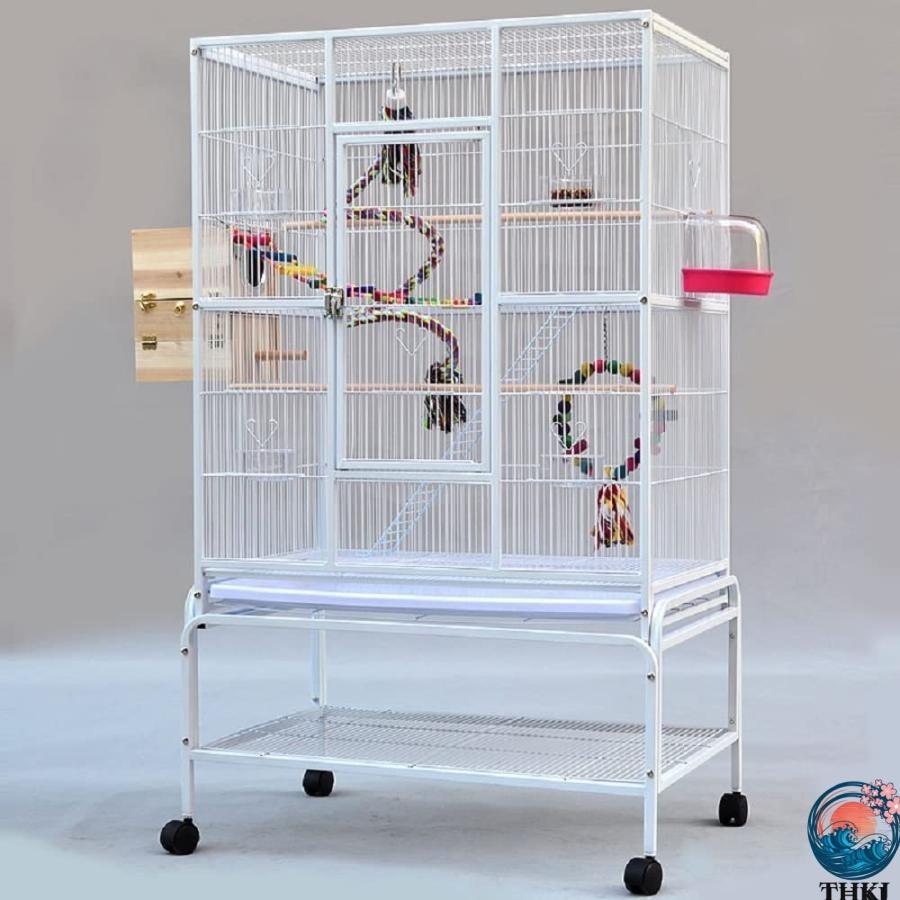 鳥かご 大型のインコ ケージ 大きな金属オウムバード オカメインコ