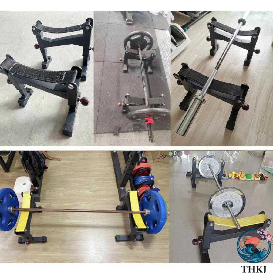 バーベルスタンド スクワットスタンド バーベル ラック 耐荷重400KG 高