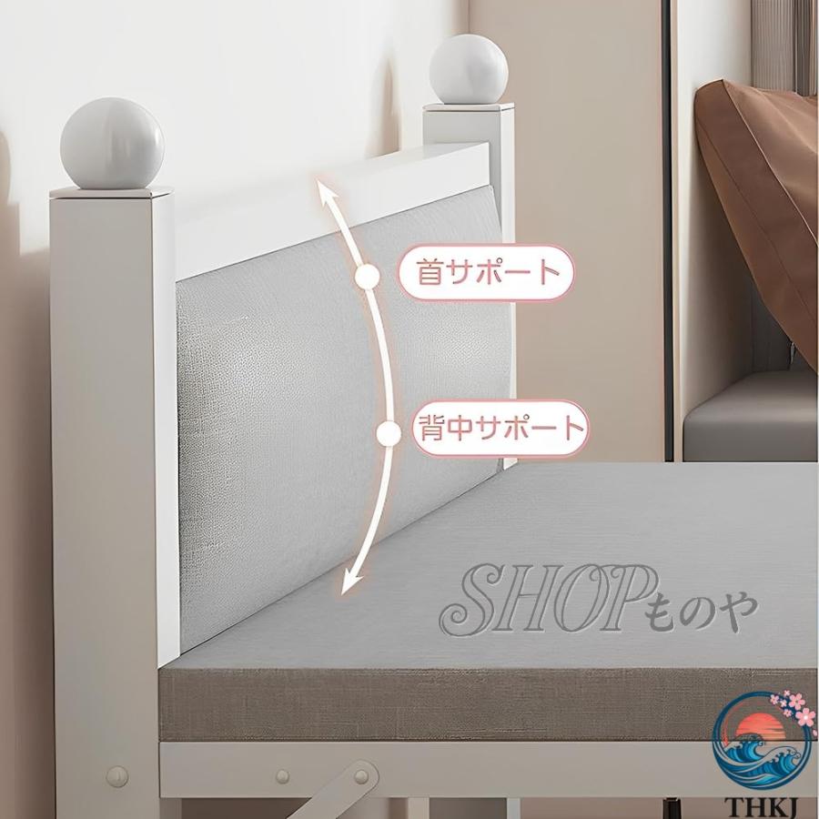 ベッド フレーム 折り畳み式 セミダブル シングル 組立不要 すのこ