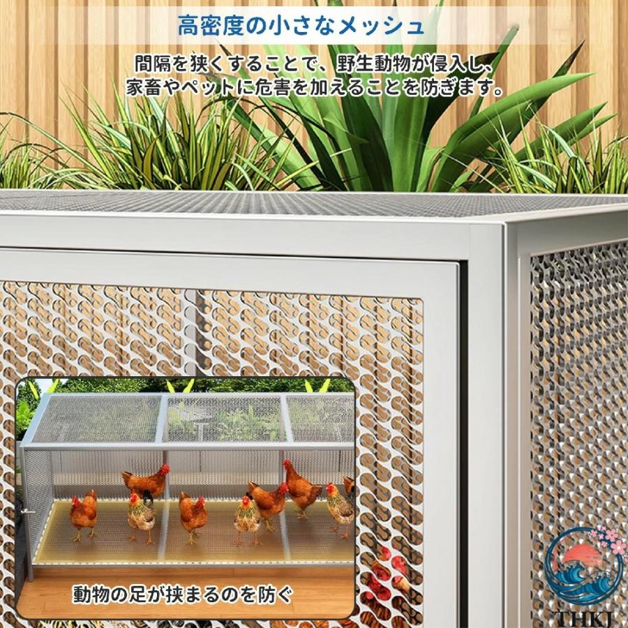 鶏 ケージ 鶏舎 チキン 室内 屋外 うずら 鶏小屋 大型角管高密度